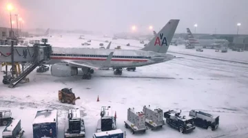 تحت الصفر بـ24 درجة.. إلغاء 9 آلاف رحلة جوية في الولايات المتحدة